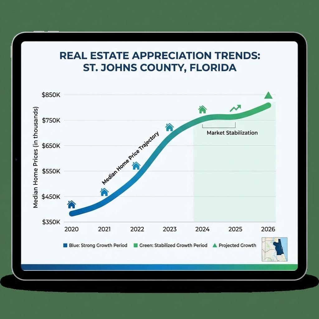 Investing in St. Johns County Real Estate: A Data-Driven ROI Analysis