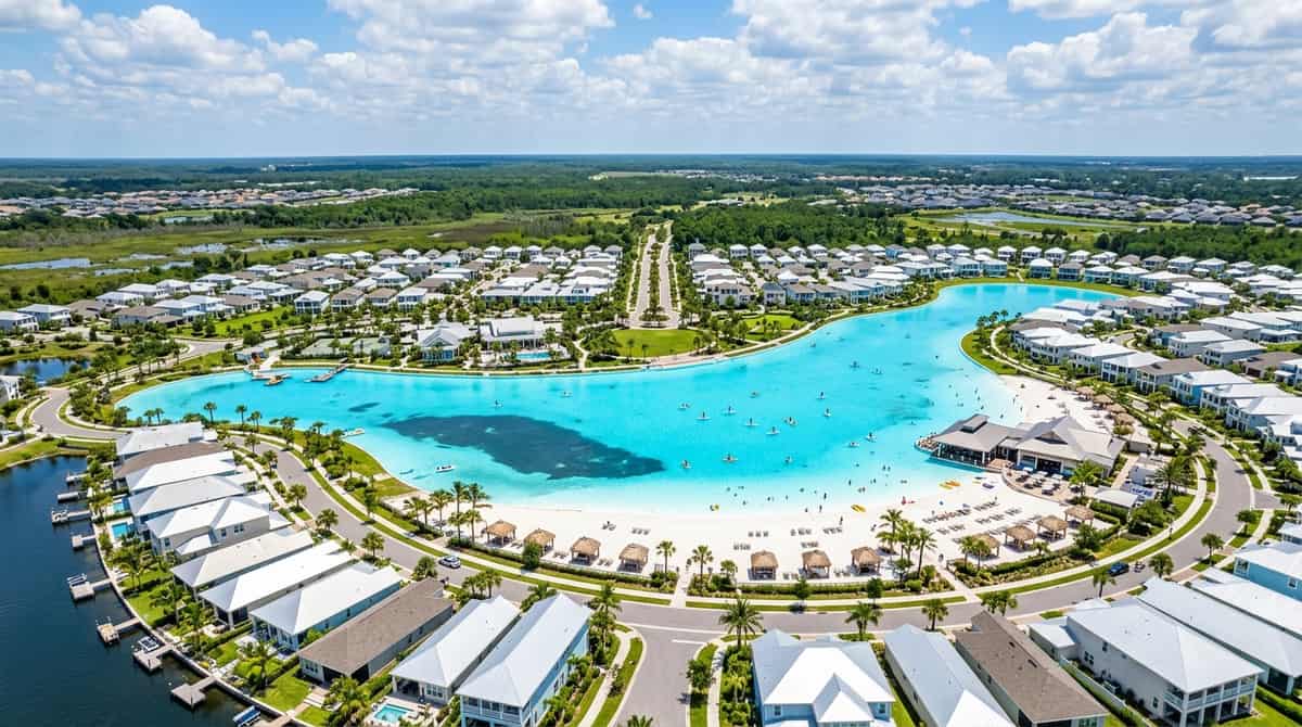 Beachwalk St. Johns: Crystal Lagoon & CDD